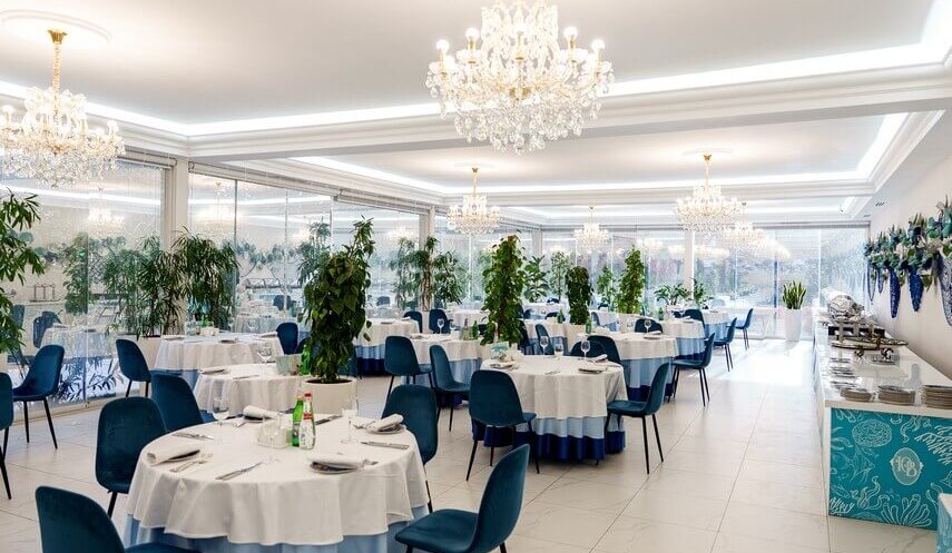 Залы питания люкс